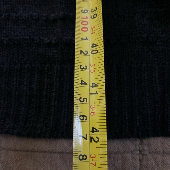 Colorblock Long Cardigan Sweater - Picture 9 of 10